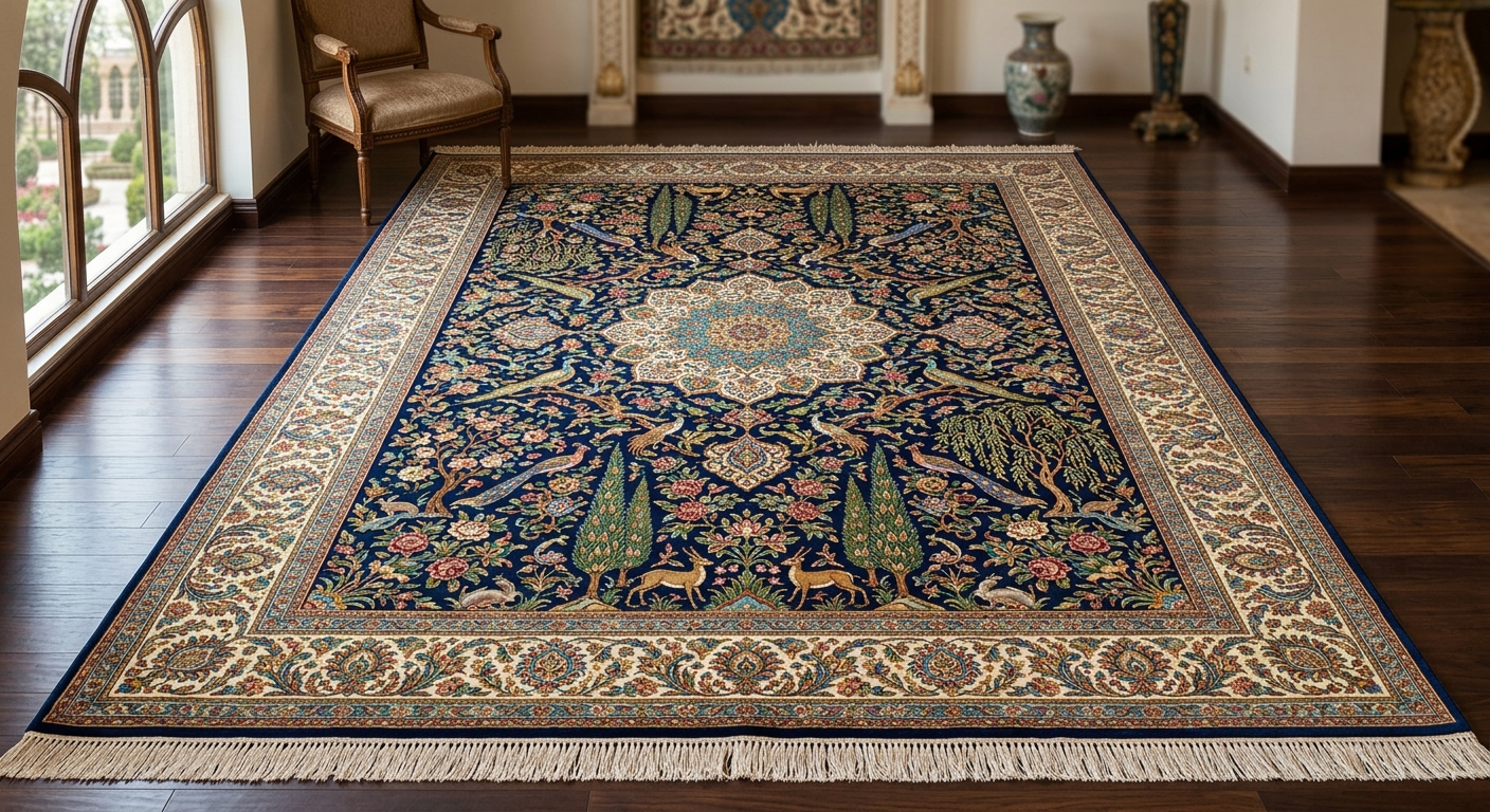Understanding Persian Carpet Materials: Wool vs Silk vs Viscose